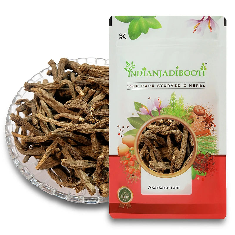 Akarkara (Roots) - Anacyclus Pyrethrum - Pellitory Roots - Pellety Roots by Aushadh Kutir