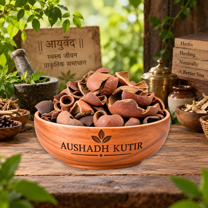 Anar Chilka – Pomegranate Peel | Punica granatum | Dried Pomegranate Peel | Ayurvedic Raw Herbal Ingredient