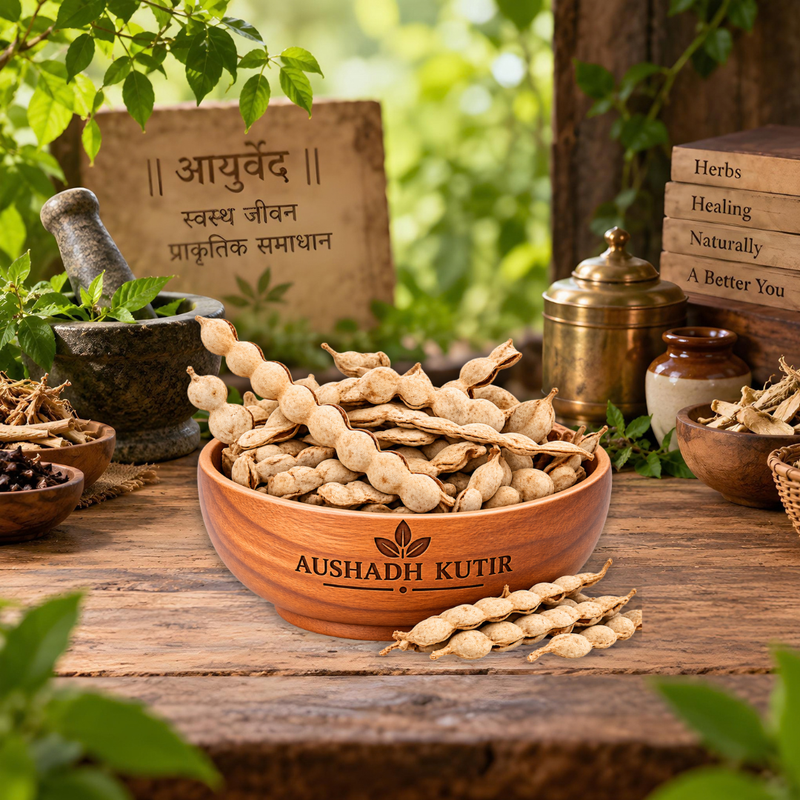 Babool Phali – Babul Kikar Pods | Acacia nilotica | Dried Babool Fruit | Ayurvedic Raw Herbal Ingredient