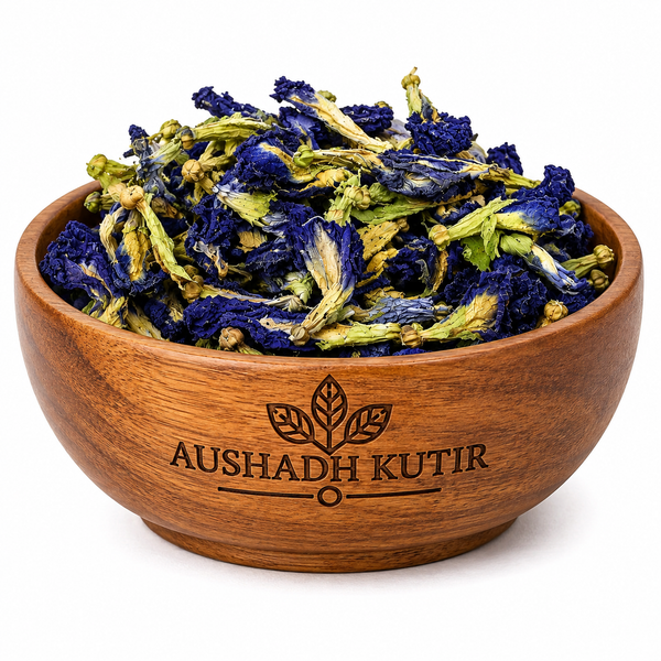 Butterfly Pea (Flower) for Tea - Aprajita (Phool) (Dried) - Shanka Pushpa - Blue Tea (Flower) - Shankhapushpi - Clitoria Ternatea