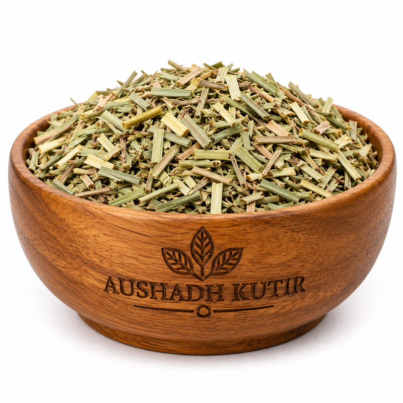Lemon Grass Herbal Tea (Leaves) - Fever Grass - Jarakush - Cymbopogon Citratus - Boost Metabolism Used for Detox