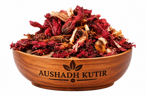 Dry Gudhal Flower – Hibiscus Flower | Gudhal Ke Sukhe Phool | Hibiscus rosa-sinensis | Natural Dried Herbal Flower