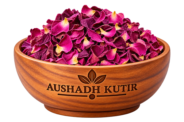 Dry Rose Petals – Dried Rose Petals | Gulab Ke Sukhe Phool | Natural Rose Petals | 100% Natural Dried Herbal Flower