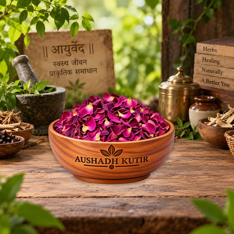 Dry Rose Petals – Dried Rose Petals | Gulab Ke Sukhe Phool | Natural Rose Petals | 100% Natural Dried Herbal Flower