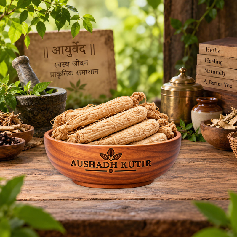 Ginseng Root – Panax Ginseng | Natural Ginseng Root | Dried Ginseng Root | Premium Ayurvedic Herbal Raw Material