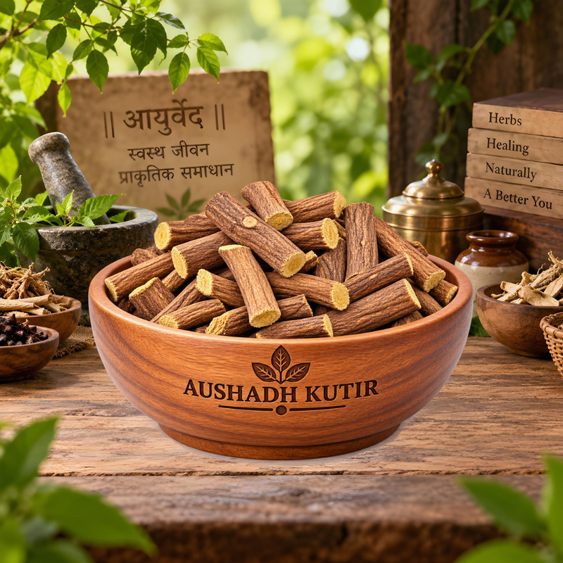 Mulethi – Licorice Root | Glycyrrhiza glabra | Natural Dried Mulethi Root | Ayurvedic Herbal Raw Material