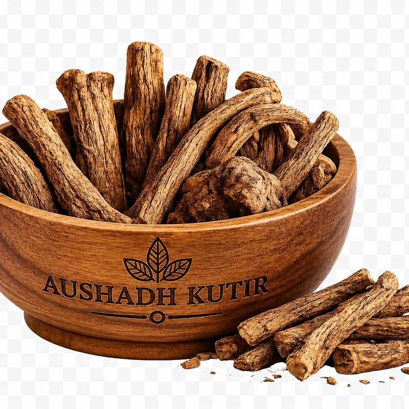Pushkarmool Whole – Pushkar Root | Inula racemosa | Pushkarmoola | Natural Dried Botanical Root | Ayurvedic Herbal Raw Material