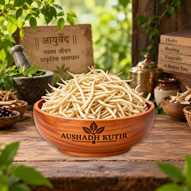 Safed Musli Root Whole – White Musli | Chlorophytum borivilianum | Safed Musali Root | Dried Herbal Root | Premium Ayurvedic Raw Material
