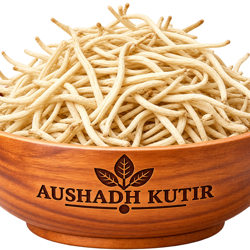 Safed Musli Root Whole – White Musli | Chlorophytum borivilianum | Safed Musali Root | Dried Herbal Root | Premium Ayurvedic Raw Material