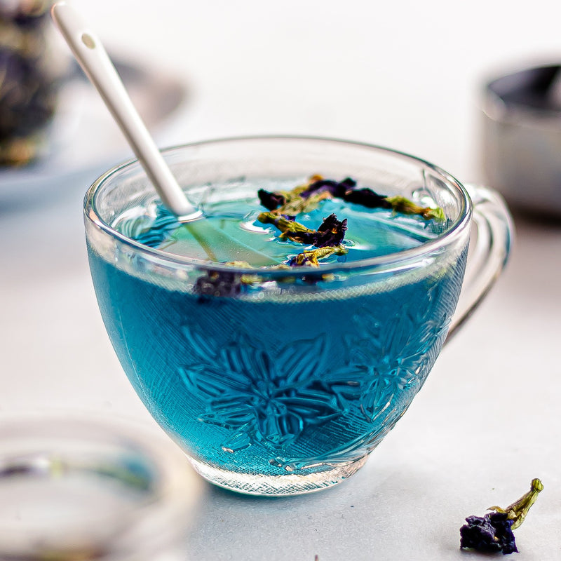 Butterfly Pea (Flower) for Tea - Aprajita (Phool) (Dried) - Shanka Pushpa - Blue Tea (Flower) - Shankhapushpi - Clitoria Ternatea