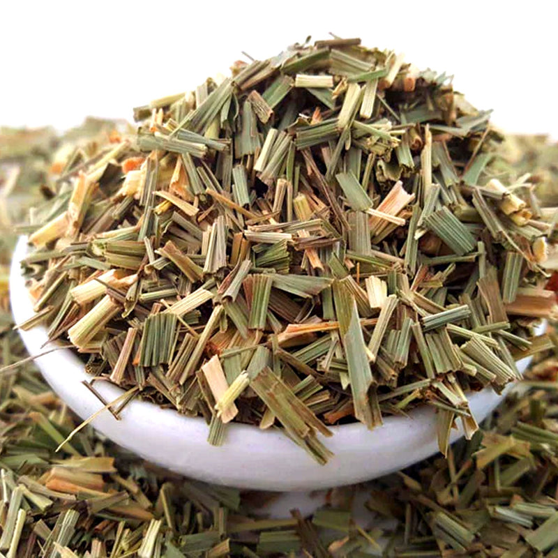 Lemon Grass Herbal Tea (Leaves) - Fever Grass - Jarakush - Cymbopogon Citratus - Boost Metabolism Used for Detox