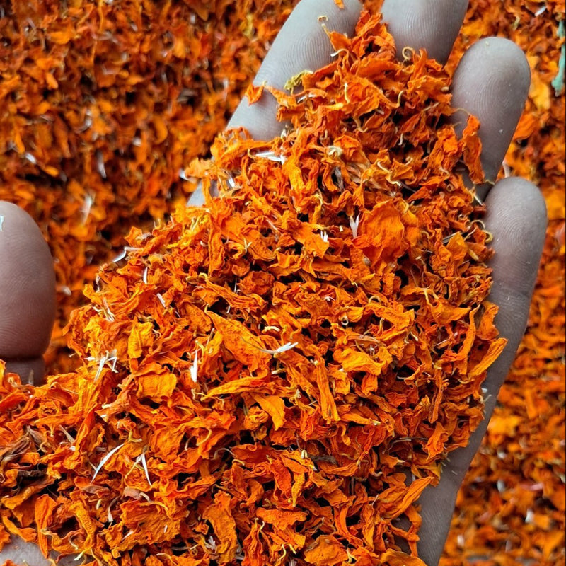 Marigold (Flower) (Petals) - Genda - Tagetes Tenuifolia - Tagetes Erecta