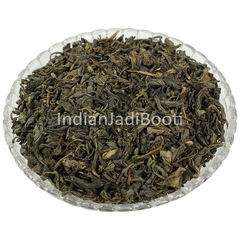 Green Tea (Leaves) (Siliguri Darjeeling Origin) - Weight Loss Tea - Camellia Sinensis - Herbal Tea by Aushadh Kutir